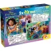 Disney Encanto 2 in 1 maxi puzzle da 2x60 pezzi e colorabile 50x35cm - Lisciani