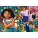Disney Encanto 2 in 1 puzzle da 108 pezzi e disegno da colorare 50x35cm - Lisciani