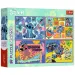 Disney: Meraviglioso Stitch puzzle 4x250 pezzi - Trefl