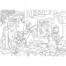 Disney Pinocchio 2 in 1 maxi puzzle da 35 pezzi e libro da colorare 70x50 cm - Lisciani