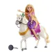 Disney Principesse Rapunzel e Maximus figure - Mattel