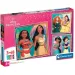 Disney+Principesse Supercolor puzzle 3x48 pezzi - Clementoni