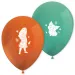 Disney+Principesse Vaiana 2 set di palloncini arancione-turchese-verde 8 pezzi