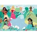 Disney+Principesse amiche 104 pezzi maxi supercolor puzzle - Clementoni