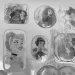 Disney: Set di 13 adesivi olografici 3D delle principesse Disney