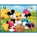 Disney: Set di puzzle e carte memoria di Mickey e Minnie 2 in 1 - Trefl
