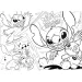 Disney Stitch 2 in 1 maxi puzzle da 24 pezzi e album da colorare 70x50 cm - Lisciani