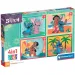 Disney+Stitch 4 in 1 Supercolor puzzle - Clementoni