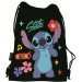 Disney Stitch Black Aloha sacca sportiva, zaino sportivo 34x43cm