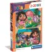 Dora l’esploratrice Supercolor puzzle 2x20 pezzi - Clementoni