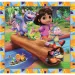 Dora l’esploratrice puzzle Supercolor 3x48 pezzi - Clementoni