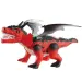 Drago che cammina con luce e suono in due varianti