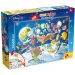 DuckTales: Donald nello spazio 2 in 1 puzzle da 108 pezzi e album da colorare 70x50 cm - Lisciani