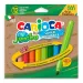 Eco Family Jumbo set di 12 pennarelli 6 mm - Carioca