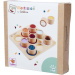 Eichhorn: Coppia di Cilindri Sensoriali in Legno Montessori – Gioco in legno per lo sviluppo del tatto - Simba Toys