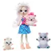 Enchantimals: Pristina Polar Bear &amp; Glacier set di gioco con animaletti - Mattel