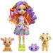 Enchantimals: Sunshine Beach Colita Goat e famiglia set di figure - Mattel