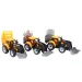 Engineering Truck: Set di tre escavatori con rimorchi 28cm
