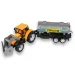 Engineering Truck: set di macchine da lavoro in 2 pezzi con trattori e rimorchio con cisterna