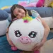 Eolo: Biggies unicorno di peluche gonfiabile 45cm