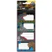 Etichette adesive per quaderni Jurassic World, confezione da 20 pezzi
