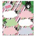 Etichette per quaderni confezionate Ars Una Think Pink con gatti 3x6 pezzi