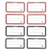 Etichette per quaderno Student 8 pz