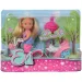 Évi Love: Bambola ciclista con cagnolino in due varianti 1 pezzo - Simba Toys
