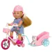 Évi Love: Bambola ciclista con cagnolino in due varianti 1 pezzo - Simba Toys