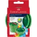 Faber-Castell: Click and Go ciotola per pennelli verde marmorizzata