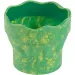 Faber-Castell: Click and Go ciotola per pennelli verde marmorizzata