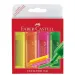 Faber-Castell: Evidenziatore ricaricabile 1546 set da 4 pezzi