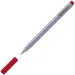 Faber-Castell: Grip Finepen pennarello a punta fine 0,4 mm rosso cremisi