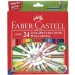 Faber-Castell: Matite colorate ECO triangolari confezione da 24 pezzi