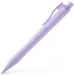 Faber-Castell: Penna a sfera Daily Ball colore blu con corpo color lilla pastello