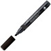 Faber-Castell: Pennarello indelebile nero a base di alcool con punta a scalpello