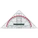Faber-Castell: Righello a triangolo con goniometro