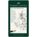 Faber-Castell: Set di 12 matite di grafite Castell 9000 in scatola di metallo
