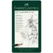Faber-Castell: Set di 12 matite di grafite Castell 9000 in scatola di metallo
