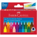 Faber-Castell: Set di 24 pastelli a cera jumbo triangolari