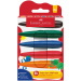 Faber-Castell: Set di 6 pastelli a cera a forma di goccia