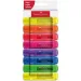 Faber-Castell: Set di 8 evidenziatori fluorescenti neon 1546