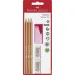 Faber-Castell: Set di cancelleria con 6 matite in grafite HB