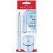 Faber-Castell: Set di matite GRIP Jumbo con gomma e temperino, colore blu