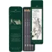 Faber-Castell: Set di matite acquarellabili in grafite in scatola di metallo, 5 pezzi