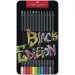 Faber-Castell: Set di matite colorate Black Edition 12 pezzi in scatola di metallo