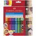 Faber-Castell: Set di matite colorate GRIP confezione da 24 pezzi con 6 matite color carne