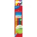 Faber-Castell: Set di matite colorate Grip 2001, 6 pezzi