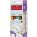 Faber-Castell: Set di matite colorate Grip Unicorno 10+3 pezzi con colori pastello