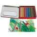 Faber-Castell: Set di matite colorate Jumbo Grip in scatola di metallo da 16 pezzi
